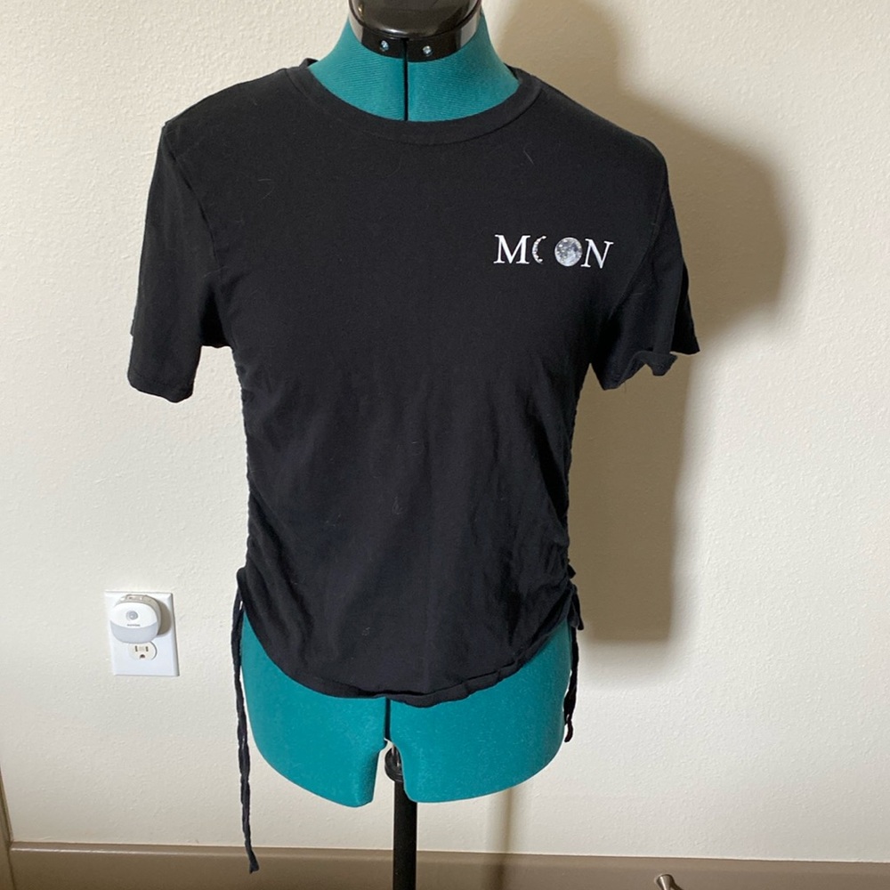 Moonchild black and white short sleeve tshirt